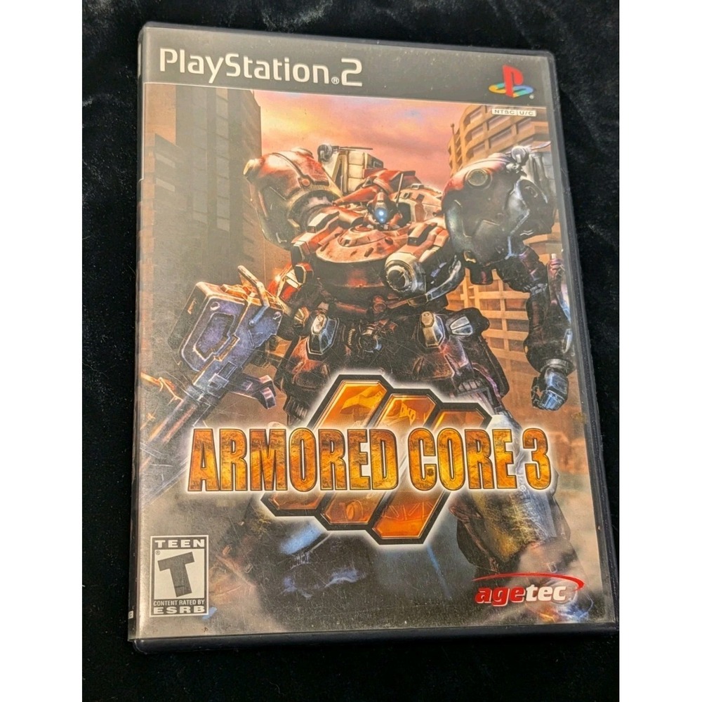 Armored Core 3 (PlayStation 2, 2002) - Tactical Mech Action‎ (CBI) RARE